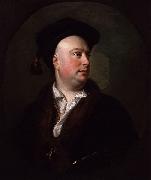 Thomas Hudson Portrait of Alexander van Aken oil painting